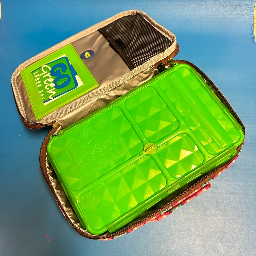 Go Green 5-compartment Leak-Proof Foodbox (Large) with case
